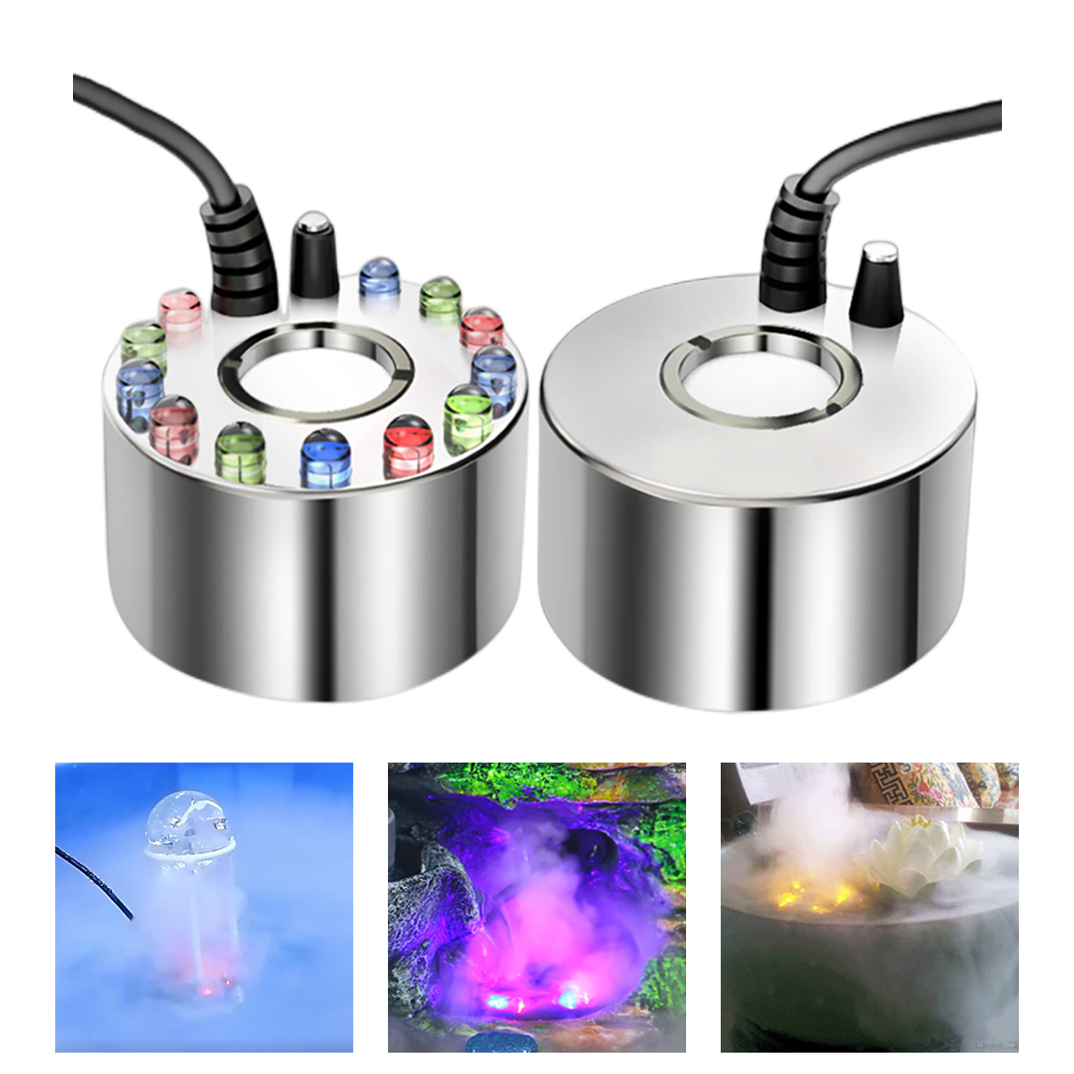 Terrarium Fogger Ultrasonic - 110 فولت 220 فولت جهاز تكوين