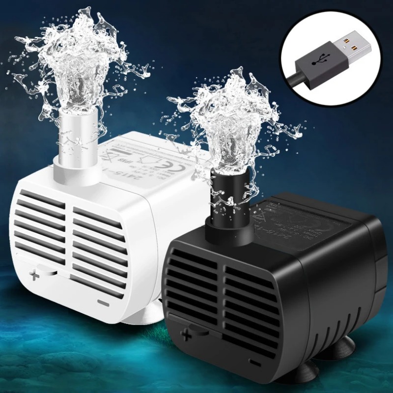 Terrarium Fogger Ultrasonic - مضخة مياه USB صامتة لحوض السمك
