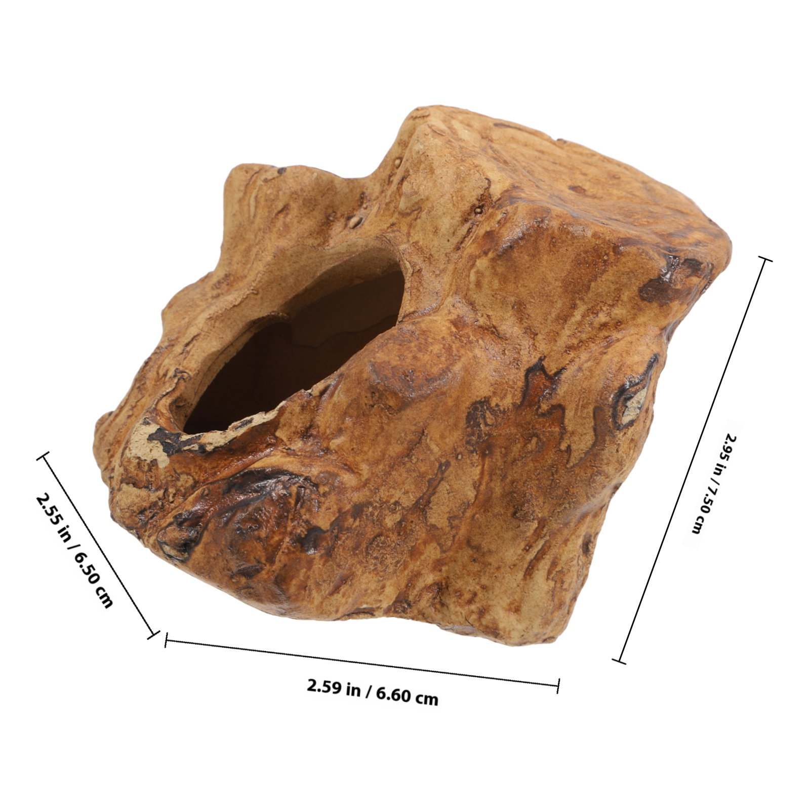 كهوف سيراميك ذات مظهر طبيعي لح - مراجعة Hide Cave Ceramic وسعره