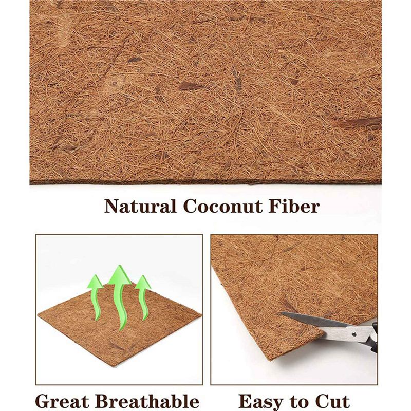 حصيرة ألياف جوز الهند الطبيعية - مراجعة Substrate Coconut Fiber وسعره