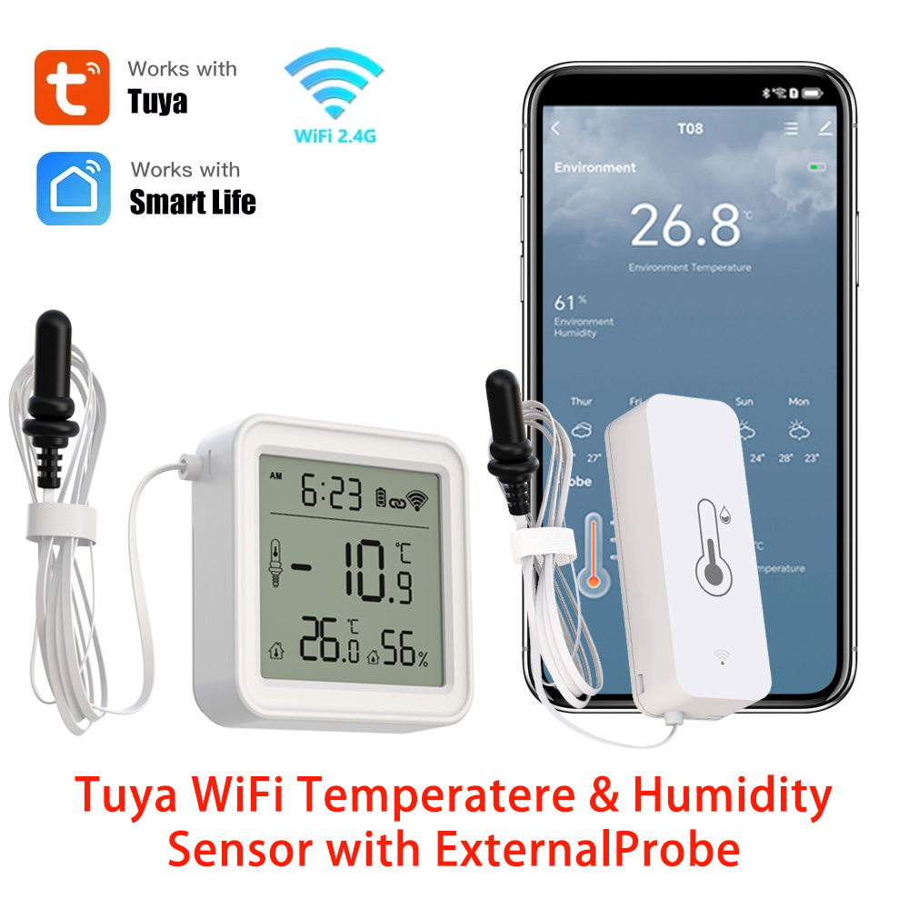 جهاز استشعار درجة الحرارة والر - مراجعة Digital Hygrometer Probe وسعره