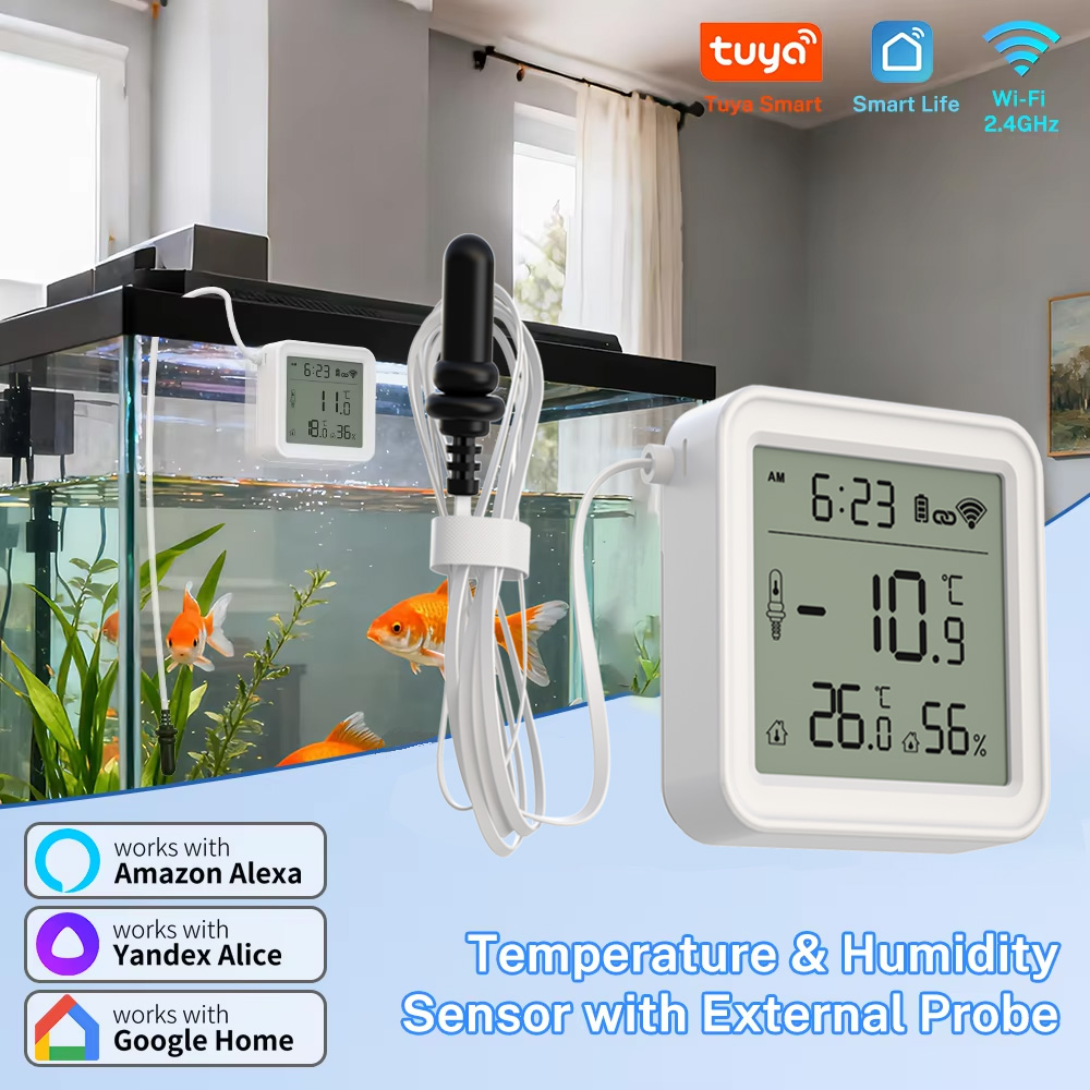 جهاز استشعار درجة الحرارة والر - مراجعة Digital Hygrometer Probe وسعره